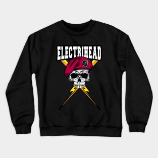 Electrihead : Tesla EV : Electric Engineer i Crewneck Sweatshirt